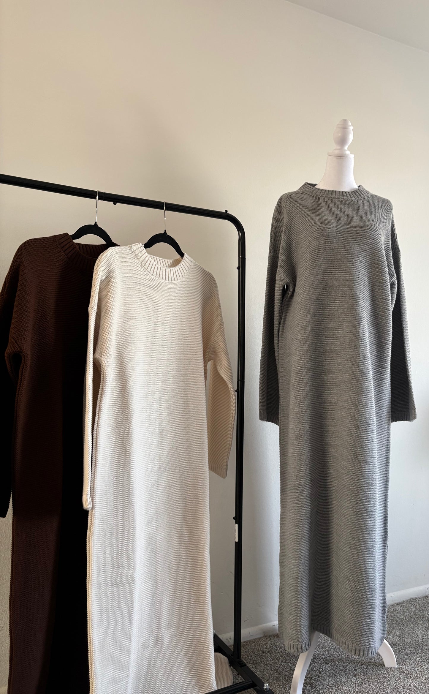 Maxi Wool Dress ( standard size )