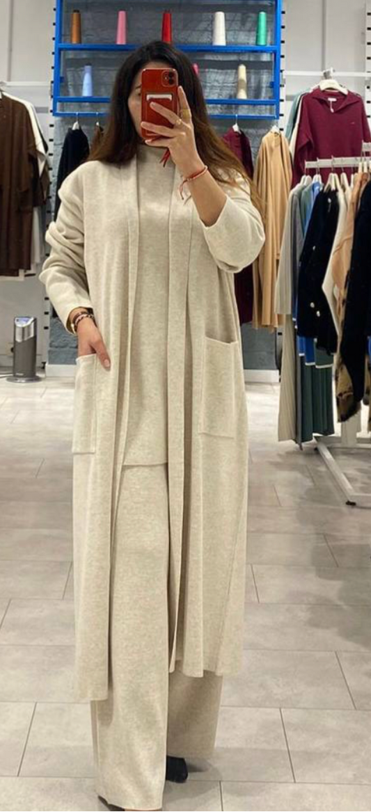 Soft wool Three Pieces Set ( standard size )
